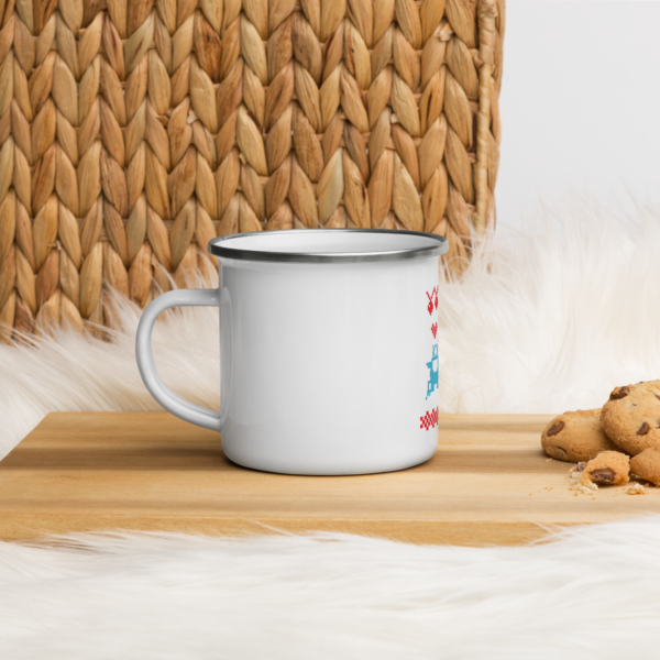 Emailtasse "Weihnachten" weiß